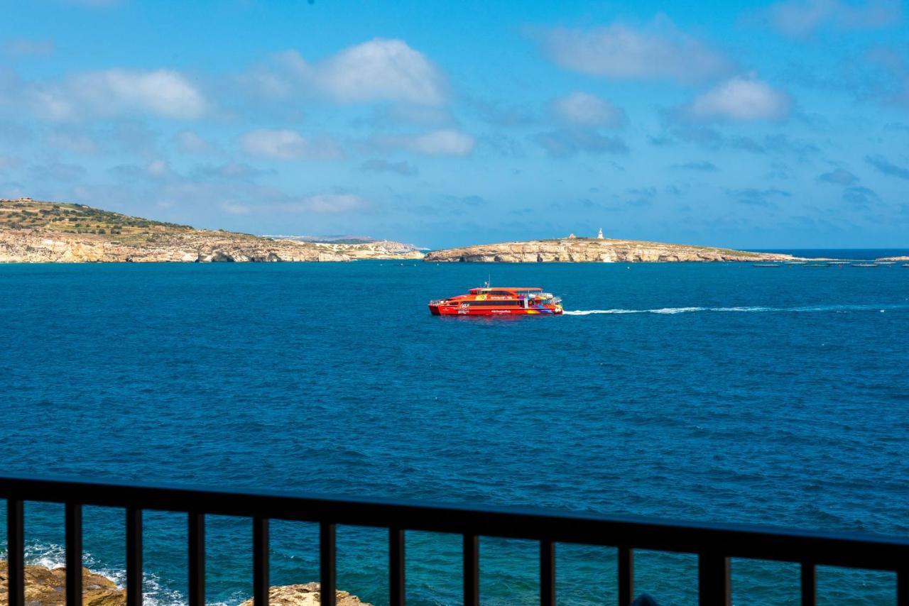 Islet Promenade Seafront Family Apartment With 2 Balconies By Getawaysmalta San Pawl il-Baħar Eksteriør bilde