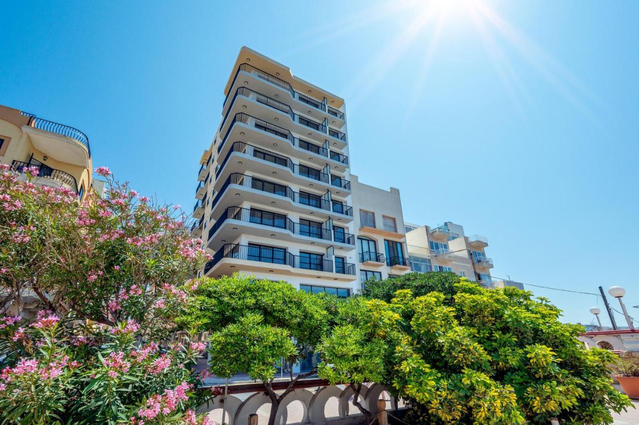 Islet Promenade Seafront Family Apartment With 2 Balconies By Getawaysmalta San Pawl il-Baħar Eksteriør bilde