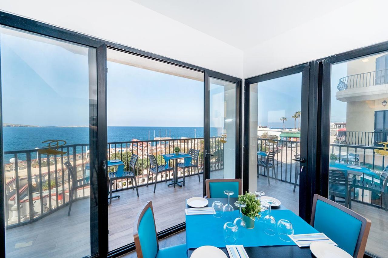 Islet Promenade Seafront Family Apartment With 2 Balconies By Getawaysmalta San Pawl il-Baħar Eksteriør bilde